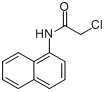 CAS:832-89-3_2-氯-N-1-萘基乙酰胺的分子结构