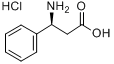 CAS:83649-47-2_(S)-3-氨基-3-苯基丙酸盐酸盐的分子结构