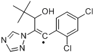 CAS:83657-24-3_烯唑醇的分子结构