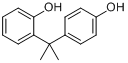 CAS:837-08-1_2-[1-(4-羟苯基)-1-甲基乙基]苯酚的分子结构