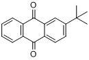 CAS:84-47-9_2-叔丁基蒽醌的分子结构