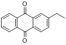 CAS:84-51-5_2-乙基蒽醌的分子结构