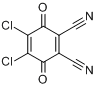 CAS:84-58-2_2,3-二氯-5,6-二氰基-1,4-苯醌的分子结构
