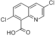 CAS:84087-01-4_二氯喹啉酸的分子结构