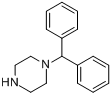 CAS:841-77-0_N-二苯甲基哌嗪的分子结构