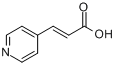 CAS:84228-93-3_3-(4-吡啶基)丙烯酸的分子结构