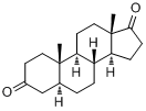 CAS:846-46-8_5a-雄甾烷二酮的分子结构