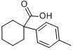 CAS:84682-27-9_1-(4-甲基苯基)-1-环己羧酸的分子结构