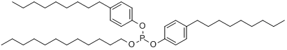 CAS:84787-76-8_亚磷酸二(4-壬基苯基)十二烷基酯的分子结构