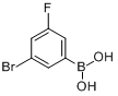 CAS:849062-37-9_3-溴-5-氟苯硼酸的分子结构