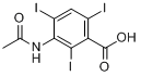 CAS:85-36-9_醋碘苯酸的分子结构