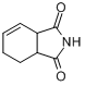 CAS:85-40-5_1,2,3,6-四氢邻苯二甲酰亚胺的分子结构