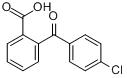 CAS:85-56-3_2-(4-氯苯甲酰)苯甲酸的分子结构
