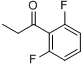 CAS:85068-31-1_2,6-二氟苯丙酮的分子结构