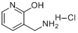 CAS:85468-38-8_2-羟基-3-氨甲基吡啶盐酸盐的分子结构