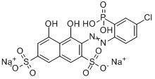 CAS:85561-96-2_偶氮氯磷I的分子结构
