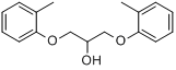 CAS:85567-60-8_1,3-双(2-甲基苯氧基)-2-丙醇的分子结构