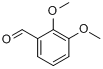 CAS:86-51-1_2,3-二甲氧基苯甲醛的分子结构