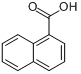 CAS:86-55-5_1-萘甲酸的分子结构