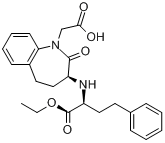 CAS:86541-75-5_贝那普利的分子结构