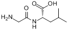 CAS:869-19-2_甘氨酰-L-亮氨酸的分子结构