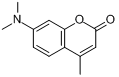 CAS:87-01-4_7-二甲氨基-4-甲基香豆素的分子结构