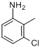CAS:87-60-5_3-氯-2-甲基苯胺的分子结构