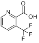 CAS:87407-12-3_3-三氟甲基吡啶-2-羧酸的分子结构
