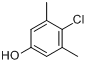 CAS:88-04-0_4-氯-3,5-二甲基苯酚的分子结构