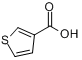 CAS:88-13-1_3-噻吩甲酸的分子结构