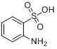 CAS:88-21-1_2-氨基苯磺酸的分子结构