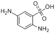 CAS:88-45-9_2,5-二氨基苯磺酸的分子结构