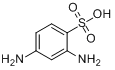 CAS:88-63-1_2,4-二氨基苯磺酸的分子结构