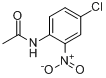 CAS:881-51-6_N-(4-氯-2-硝基苯基)乙酰胺的分子结构