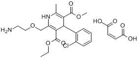 CAS:88150-47-4_马来酸氨氯地平的分子结构