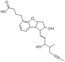 CAS:88430-50-6_贝前列素的分子结构