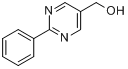 CAS:886531-62-0_5-羟甲基-2-苯基嘧啶的分子结构