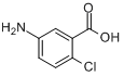 CAS:89-54-3_5-氨基-2-氯苯甲酸的分子结构