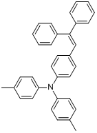 CAS:89114-91-0_4-(2,2-二苯基乙烯基)-N,N-二对甲苯基苯胺的分子结构