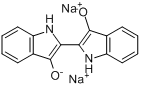CAS:894-86-0_(2,2'-二-1H-吲哚)-3,3'-二醇二钠盐的分子结构