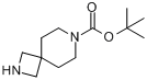 CAS:896464-16-7_2,7-二氮杂螺[3.5]壬烷-7-甲酸叔丁酯的分子结构