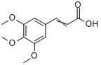 CAS:90-50-6_3,4,5-三甲氧基肉桂酸的分子结构