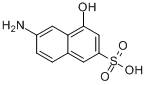 CAS:90-51-7_2-氨基-8-萘酚-6-磺酸的分子结构
