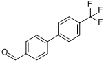 CAS:90035-34-0_4'-三氟甲基二苯基-4-甲醛的分子结构