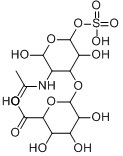 CAS:9007-28-7_硫酸软骨素的分子结构