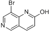 CAS:902837-41-6_8-溴-1,6-二氮杂萘-2(1H)-酮的分子结构