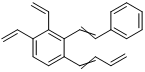 CAS:9052-84-0_1,3-丁二烯与乙烯基苯和二乙烯基苯的聚合物的分子结构