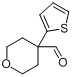 CAS:906352-93-0_四氢吡喃-4-羧酸噻吩酯的分子结构