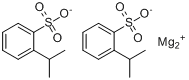 CAS:90959-88-9_(1-甲基乙基)苯磺酸镁的分子结构