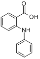 CAS:91-40-7_N-苯基邻氨基苯甲酸的分子结构